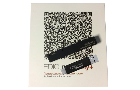 Комплект диктофона Edic-mini Tiny+ A81